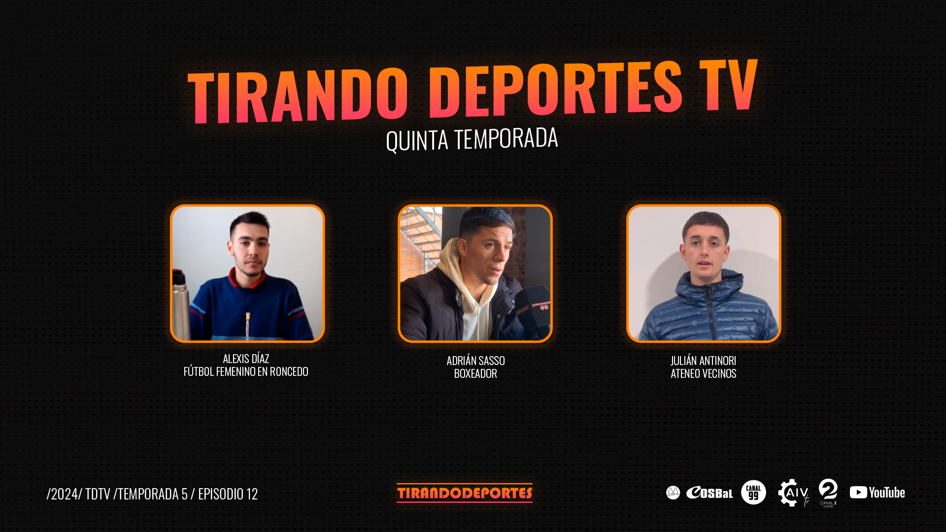 Decimosegundo capítulo en marcha - Tirando Deportes